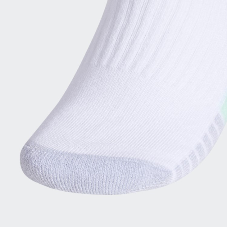 Adidas Amortecido 3 Meias Invisíveis 3 Pares De Hortelã