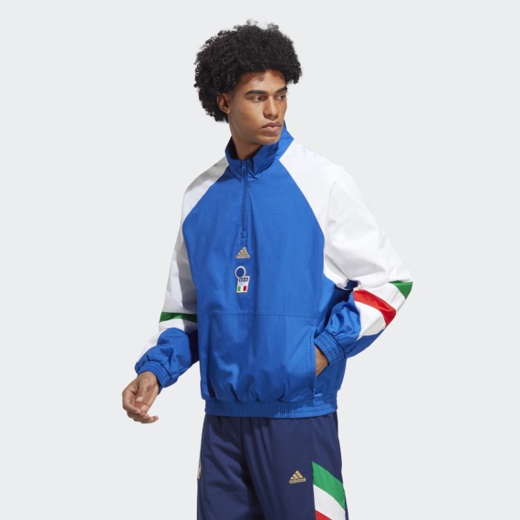 Top Adidas Azul Royal Italia Icon