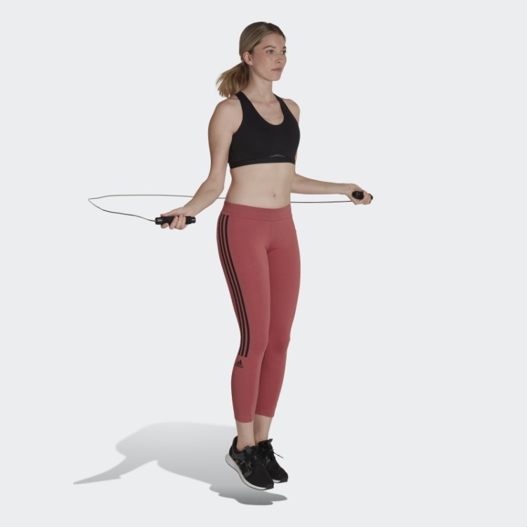 Aeroready Projetado Para Mover Leggings 7/8 Com Toque De Algodão Vermelho Adidas