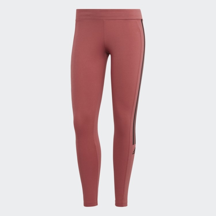 Aeroready Projetado Para Mover Leggings 7/8 Com Toque De Algodão Vermelho Adidas