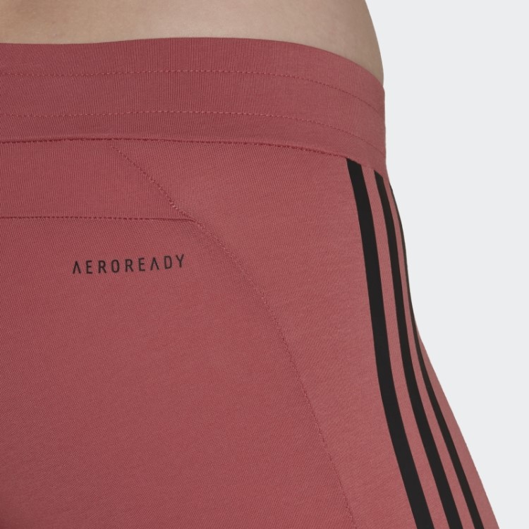 Aeroready Projetado Para Mover Leggings 7/8 Com Toque De Algodão Vermelho Adidas