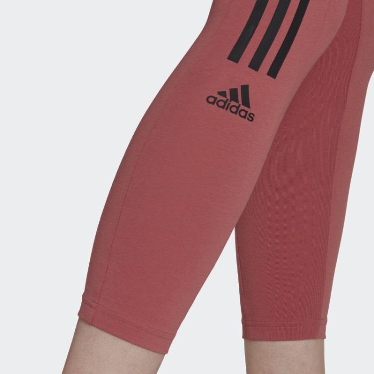 Aeroready Projetado Para Mover Leggings 7/8 Com Toque De Algodão Vermelho Adidas