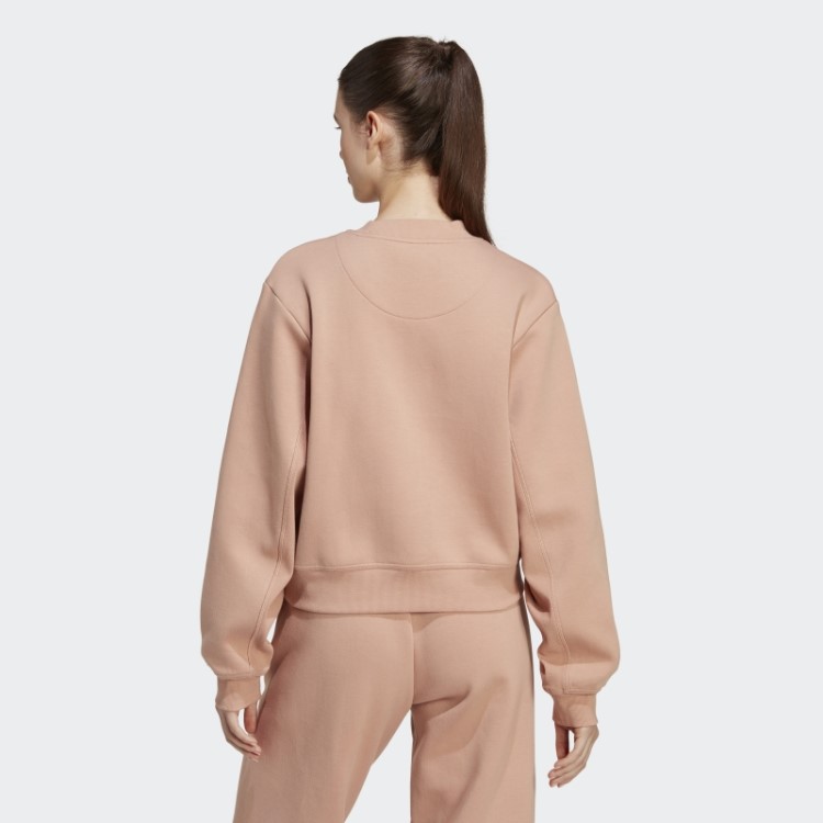 Adidas By Stella Mccartney Moletom Macio Amêndoa Quente