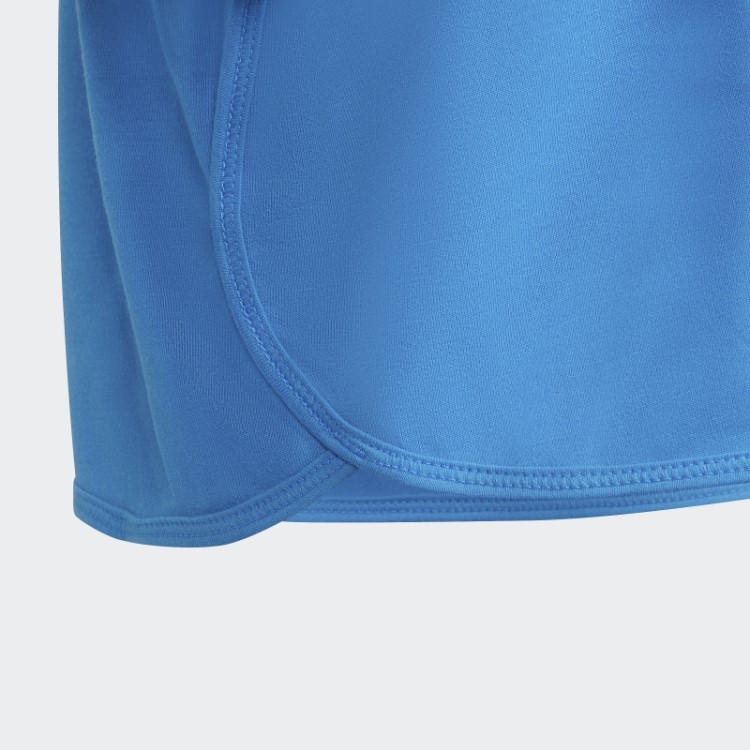 Camiseta Cropped Com Logo Adidas Azul Aeroready Power Training