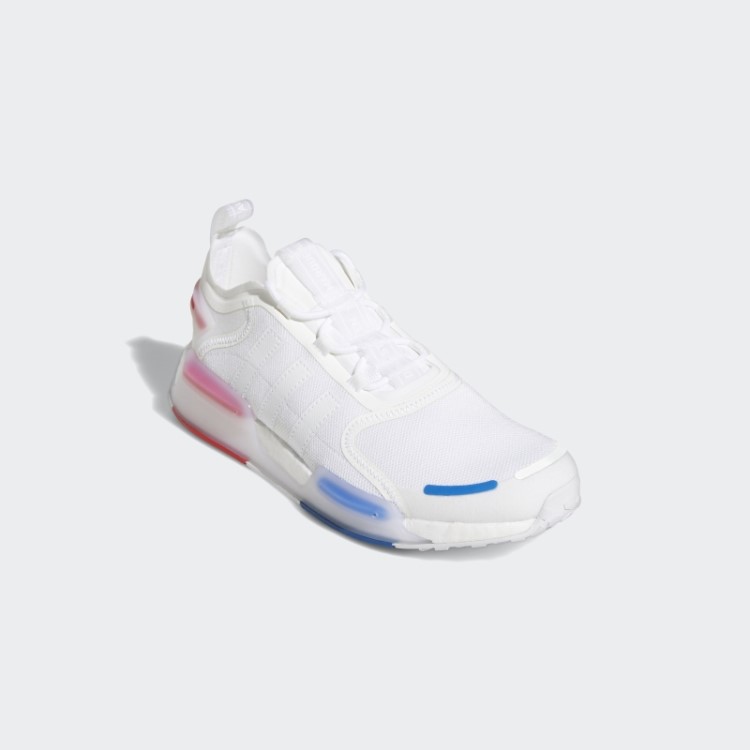 Elegantes Sapatos Brancos Adidas Nmd-v3