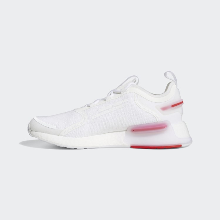 Elegantes Sapatos Brancos Adidas Nmd-v3