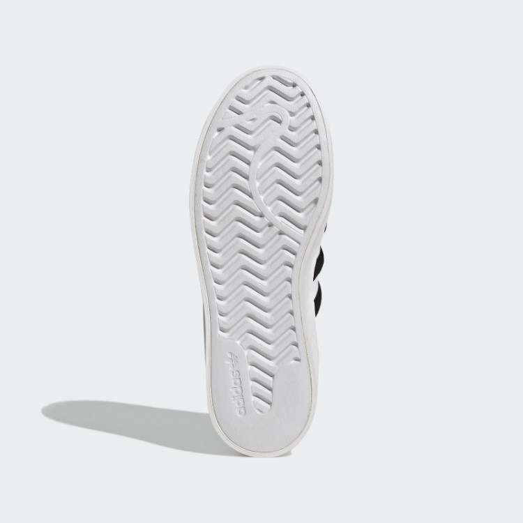 Elegantes Sapatos Dourados Metálicos Adidas Superstar Bonega