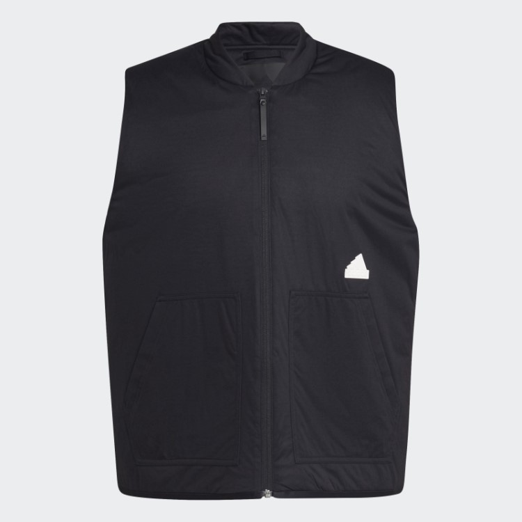 Colete Puffer Preto Adidas Quente