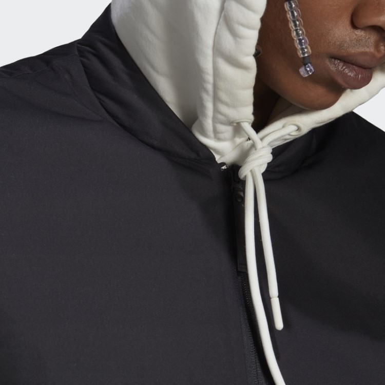 Elegante Colete Puffer Preto Adidas