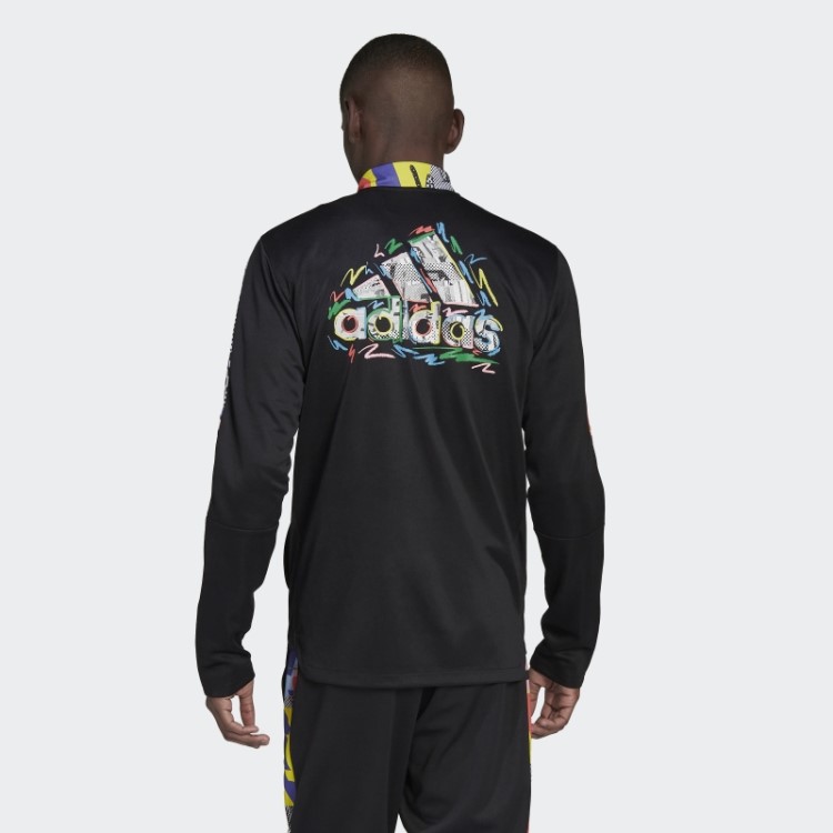 Jaqueta Tiro Orgulho Adidas Preto