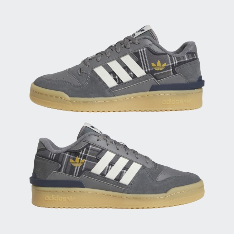 Adidas Forum Exibe Sapatos Baixos Cinza
