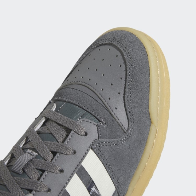 Adidas Forum Exibe Sapatos Baixos Cinza