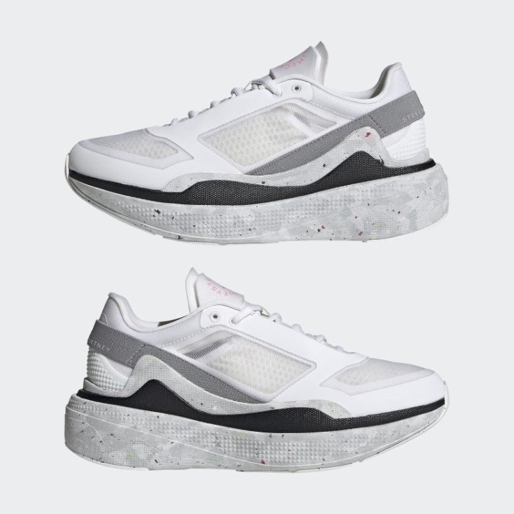 Tênis De Corrida Branco Adidas By Stella Mccartney Earthlight Mesh Fashion