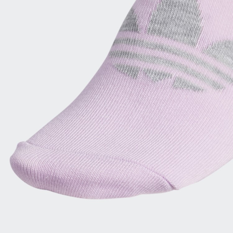 Meias Trefoil Superlite No-show 6 Pares Roxo Claro Adidas