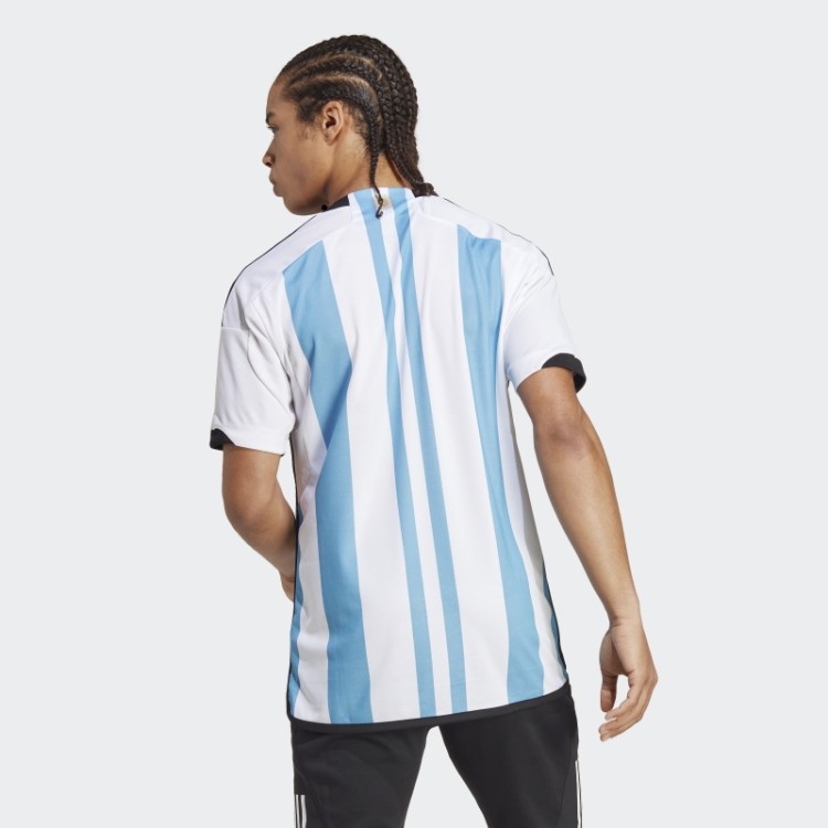 Branco Adidas Argentina 22 Vencedores Home Jersey Homens
