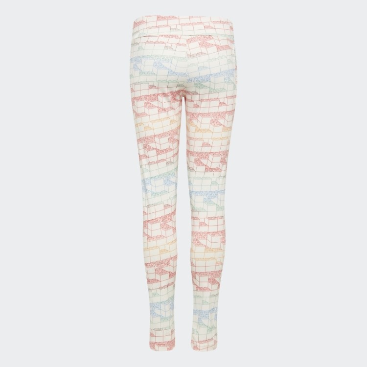Moda De Meia-calça Lego Clássica Amarela Adidas X