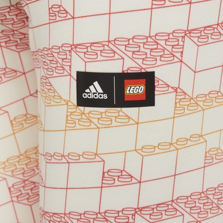 Moda De Meia-calça Lego Clássica Amarela Adidas X