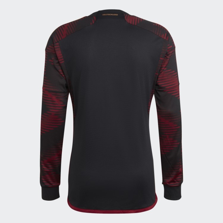 Adidas Camisa Preta Alemanha 22 De Manga Longa