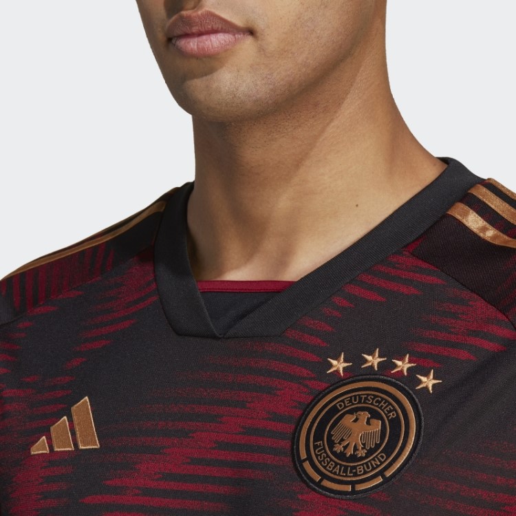 Adidas Camisa Preta Alemanha 22 De Manga Longa
