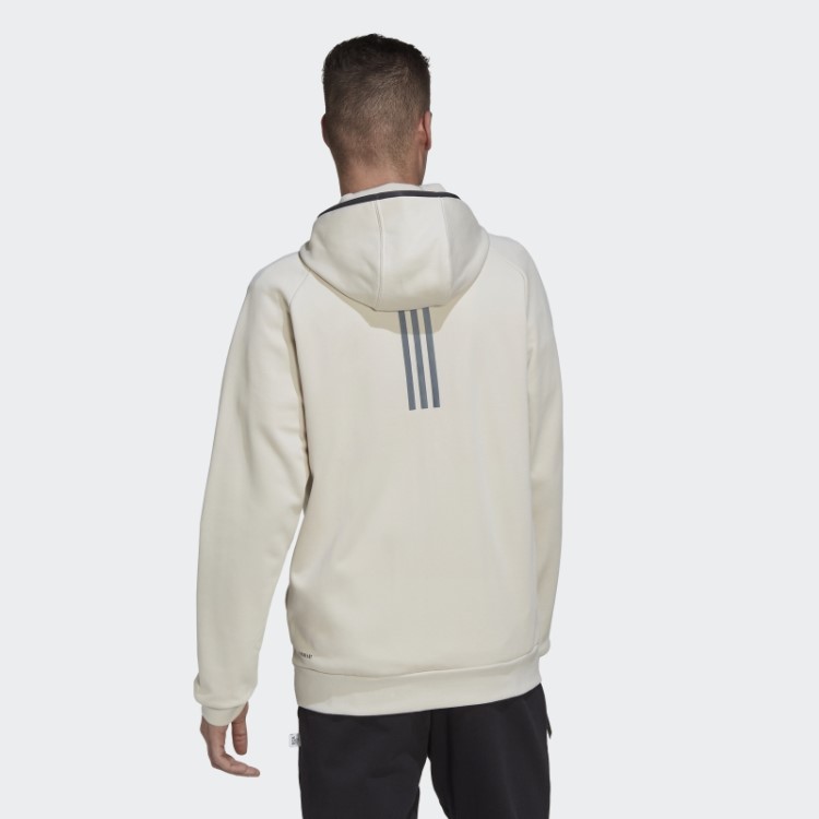 Moletom Com Capuz De Alumínio X-city Com Zíper Completo Adidas