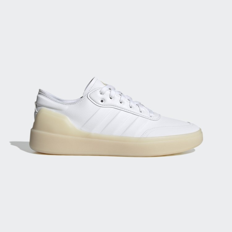 Adidas Court Revival Cloudfoam Modern Style Court Comfort Shoes Branco