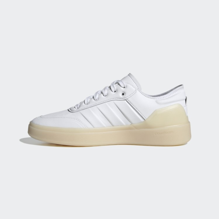 Adidas Court Revival Cloudfoam Modern Style Court Comfort Shoes Branco