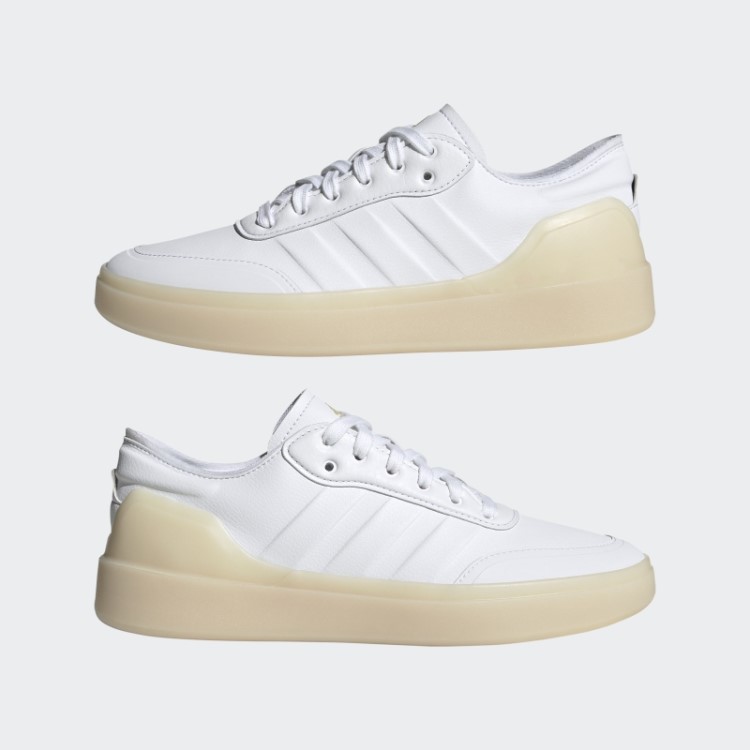 Adidas Court Revival Cloudfoam Modern Style Court Comfort Shoes Branco