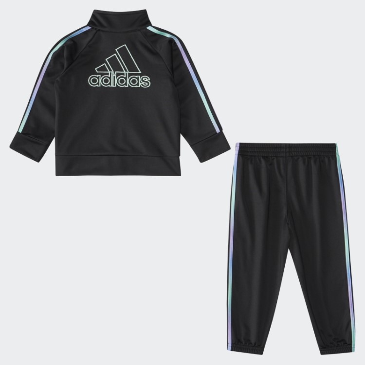 Conjunto De Malha Ig Gradiente 3s Adidas Preto
