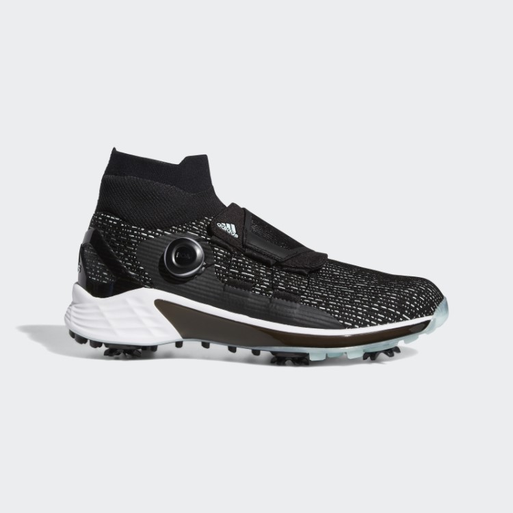 Zg21 Motion Primegreen Boa Sapatos De Golfe De Cano Médio Adidas Preto