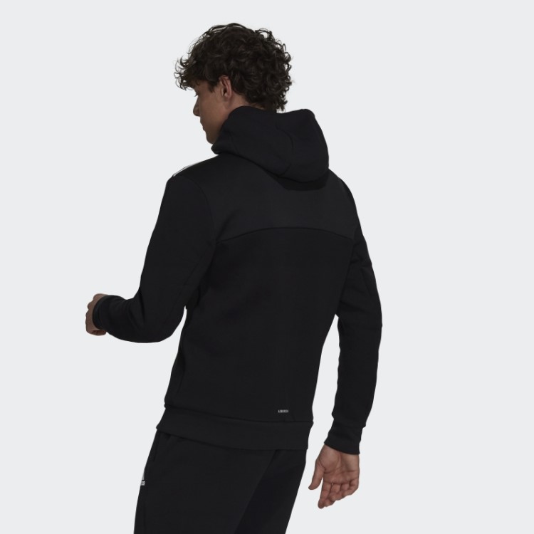 Adidas Z.n.e. Moletom Com Capuz Esportivo Moda Preta