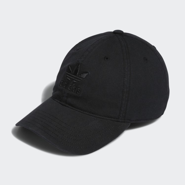 Boné Preto Adidas Com Amarração Na Parte De Trás