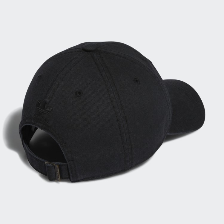 Boné Preto Adidas Com Amarração Na Parte De Trás