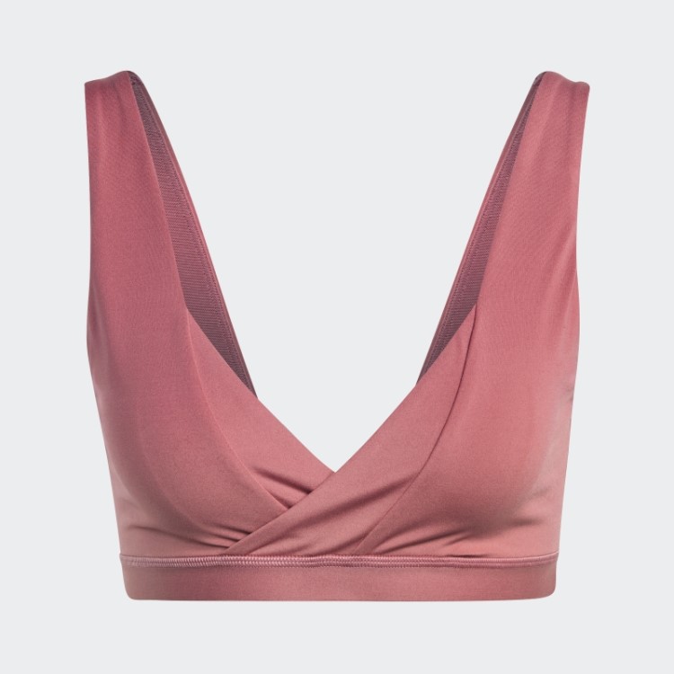 Sutiã De Amamentação De Suporte De Luz Para Estúdio De Ioga Essencial Rosa Adidas