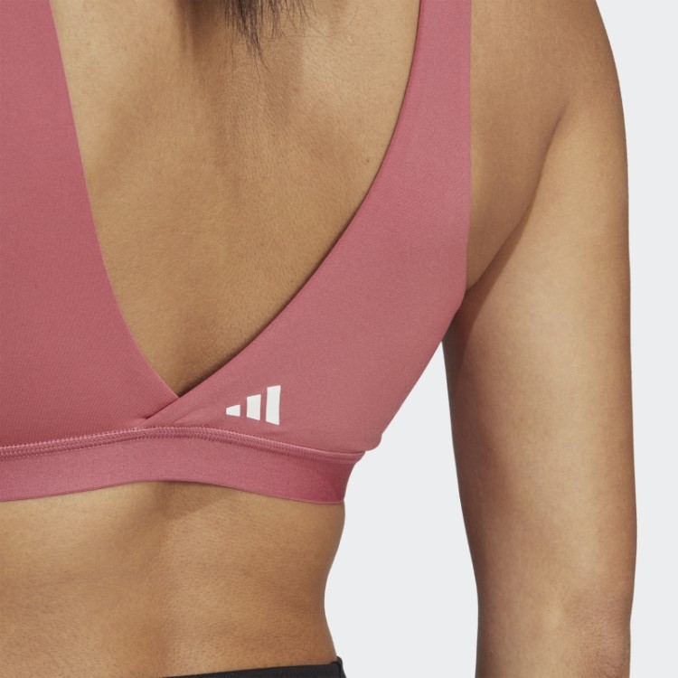 Sutiã De Amamentação De Suporte De Luz Para Estúdio De Ioga Essencial Rosa Adidas