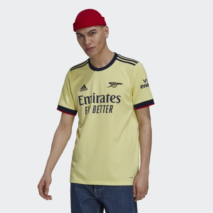 Adidas Arsenal 21/22 Away Jersey Pearl Citrine