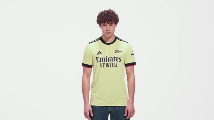 Adidas Arsenal 21/22 Away Jersey Pearl Citrine
