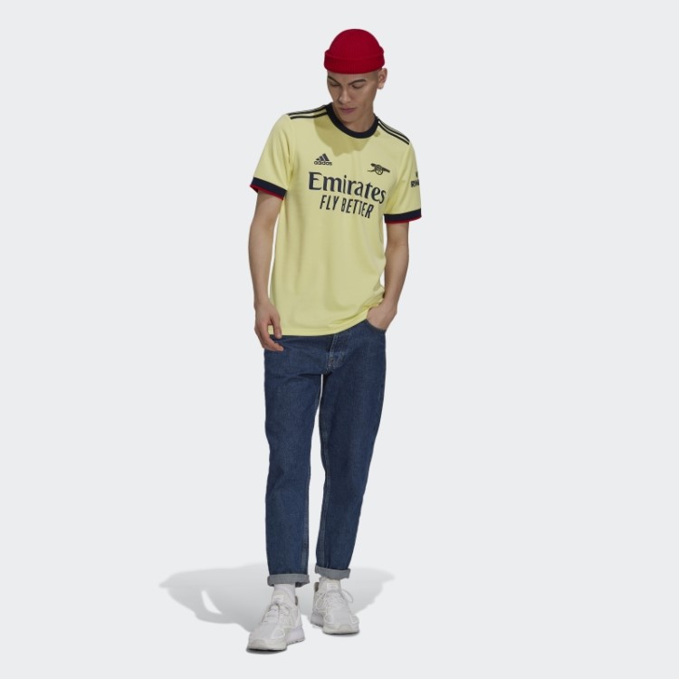 Adidas Arsenal 21/22 Away Jersey Pearl Citrine