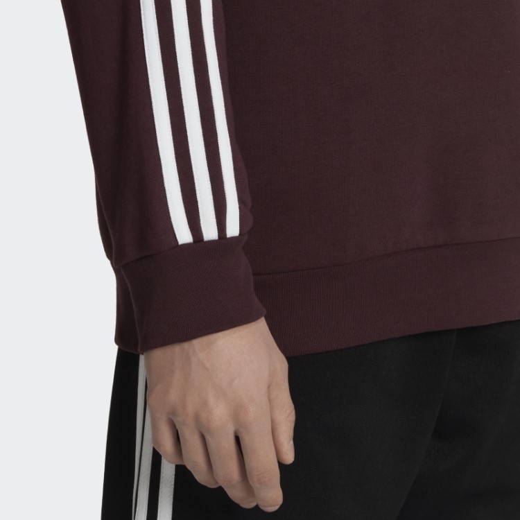 Moletom Clássico Adicolor Com As Três Listras Marrom Adidas