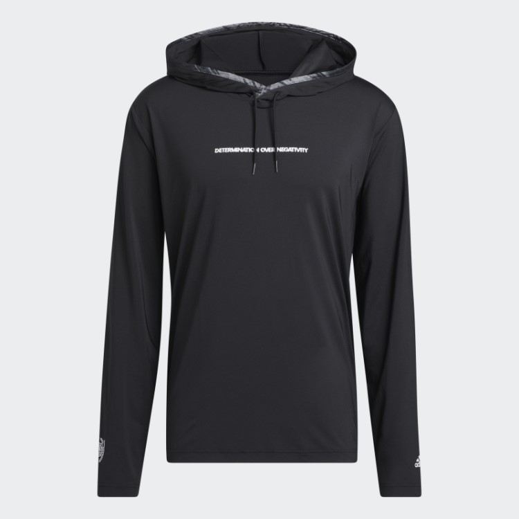 Pulôver Donovan Mitchell Com Capuz Preto Adidas