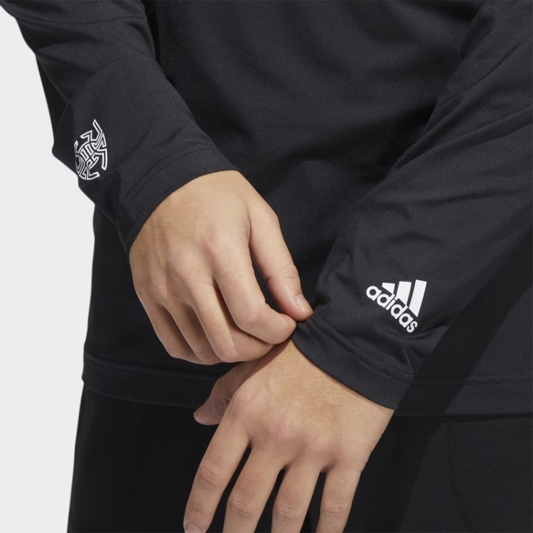 Pulôver Donovan Mitchell Com Capuz Preto Adidas