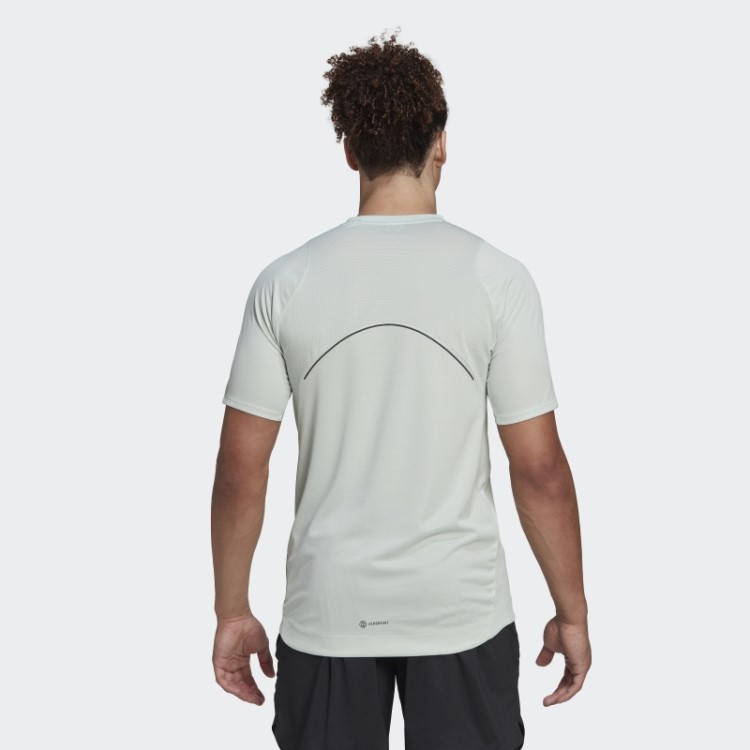 Camiseta De Treino Hiit Spin Verde Adidas