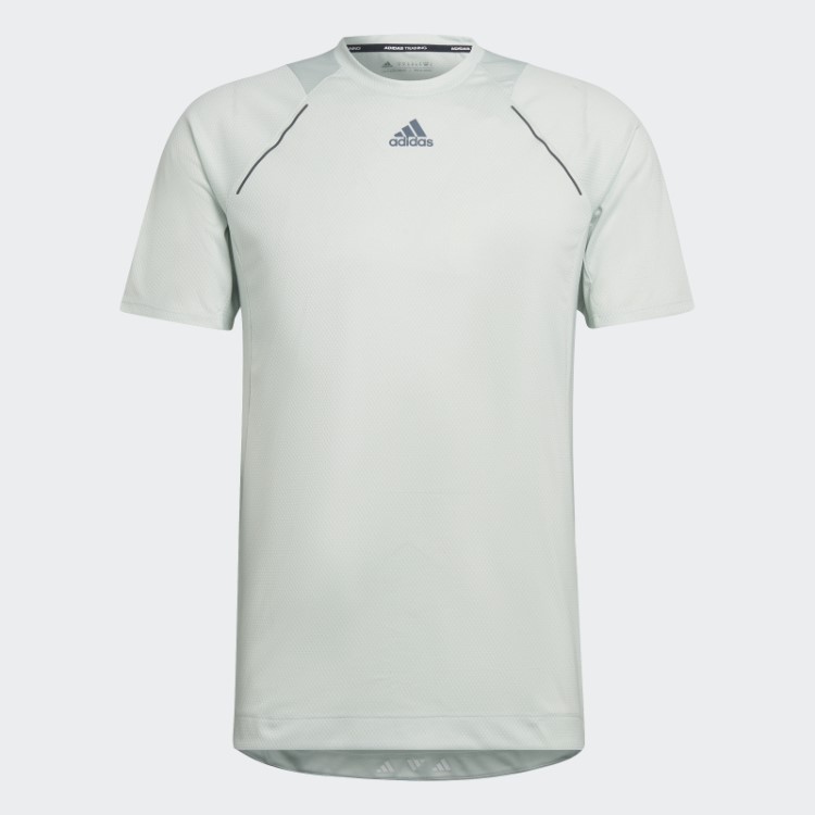 Camiseta De Treino Hiit Spin Verde Adidas