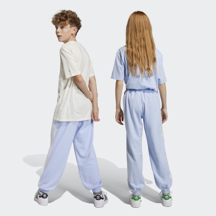 Calça Esportiva Adidas Com Estampa Gráfica Azul Dawn