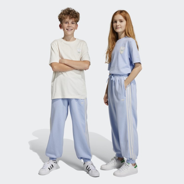 Calça De Trilha Com Estampa Gráfica Azul Dawn Adidas