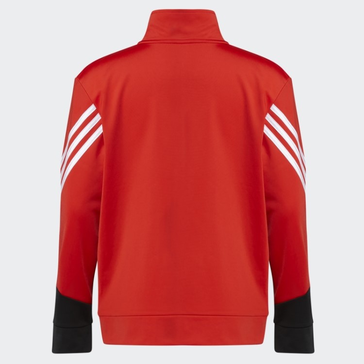 Jaqueta De Tricô Ousada Vermelha Adidas