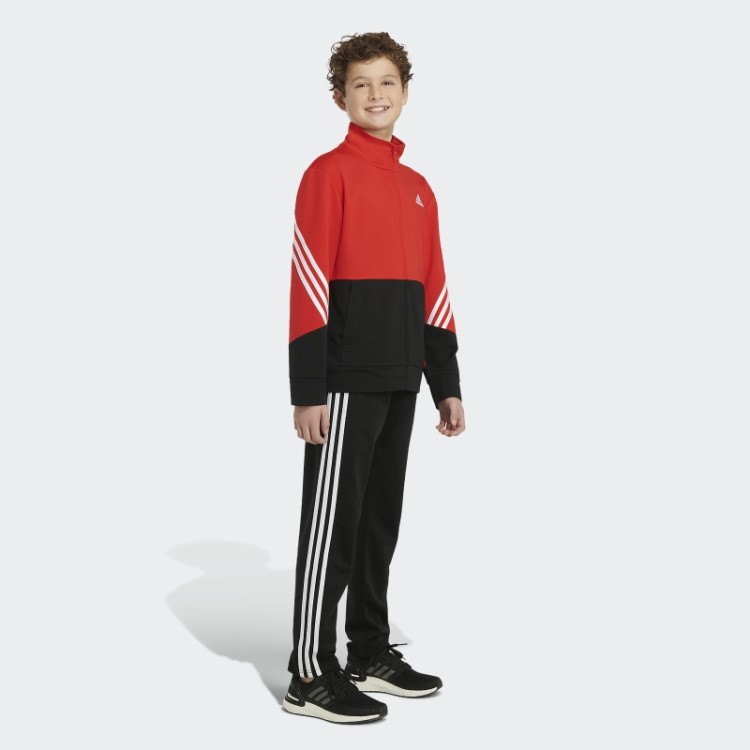 Jaqueta De Tricô Ousada Vermelha Adidas