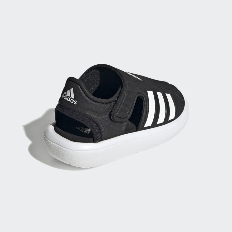 Sandálias De água De Verão Fechadas Adidas Pretas