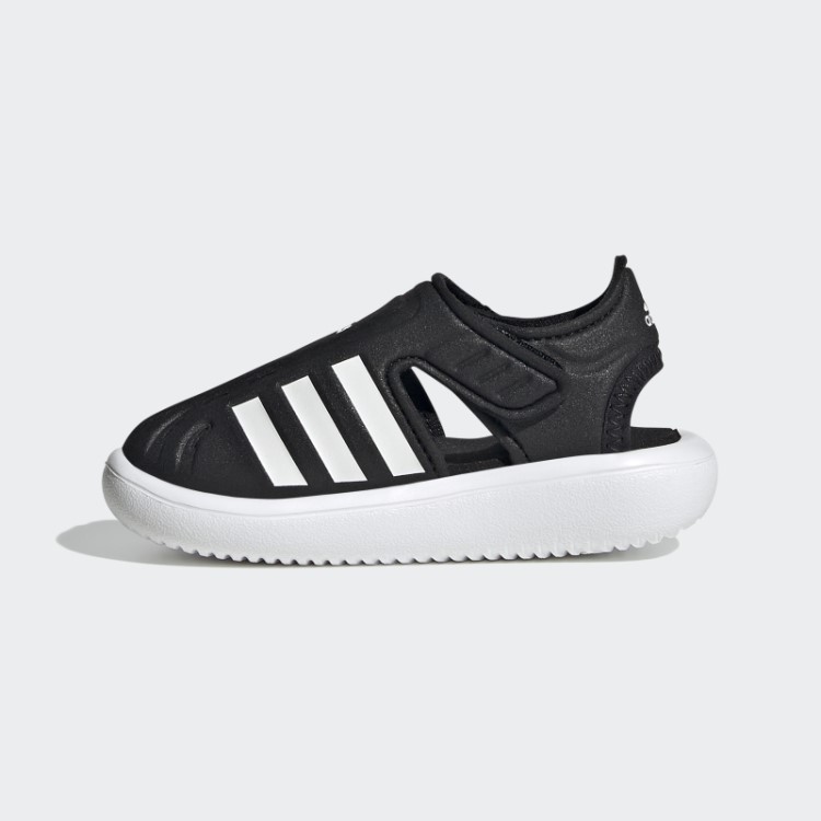 Sandálias De água De Verão Fechadas Adidas Pretas