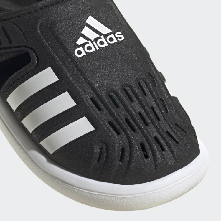 Sandálias De água De Verão Fechadas Adidas Pretas