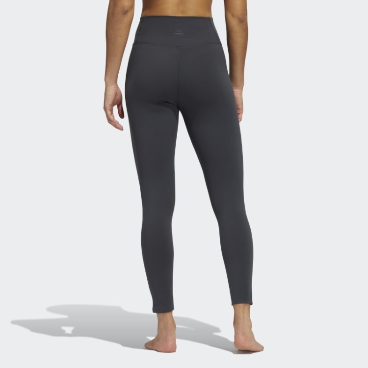 Leggings De Carbono Adidas Yoga Luxe Studio 7/8 Moda